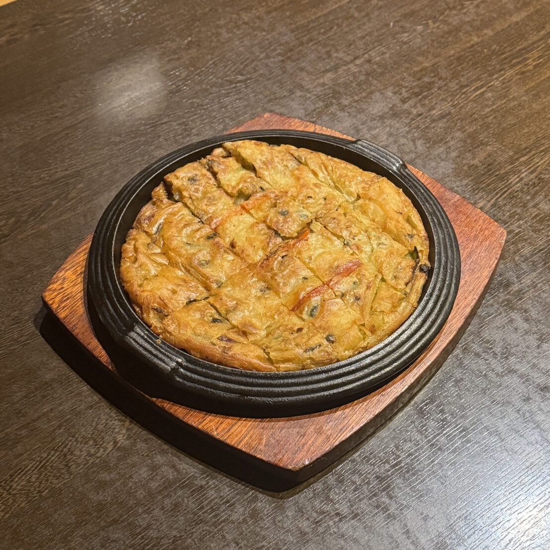 韓国料理 身土不二 海鮮チヂミ